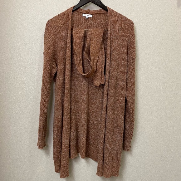 BP Jackets & Blazers - BP Oversized Burnt Orange Cardigan